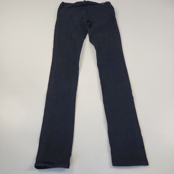 Tory Burch Slim Legging Blue Denim Jeans Dark Wash Women's Size 24 - Picture 1 of 14